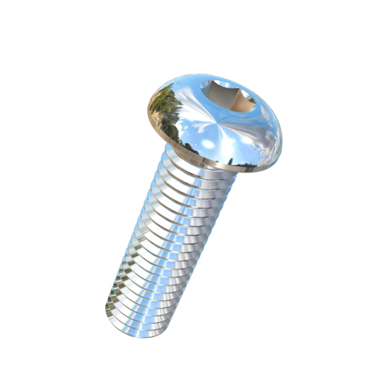 Titanium 1/2-13 X 1-3/4 UNC Button Head Socket Drive  Allied Titanium Machine Screw