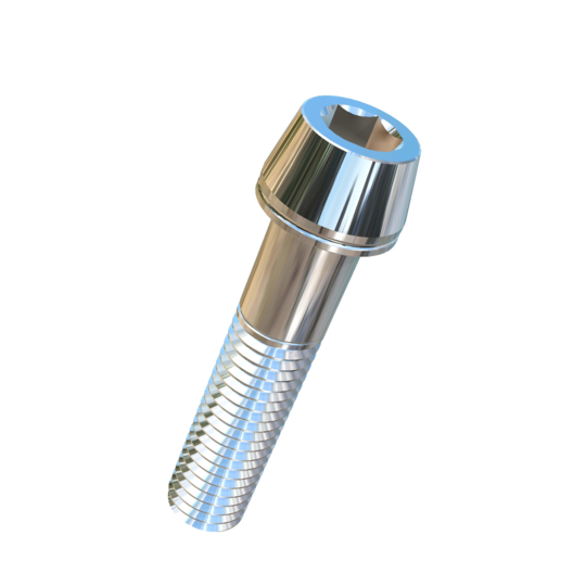 Titanium 1/2-13 X 2-1/4 UNC Allied Titanium Taper Head Socket Drive Cap Screw