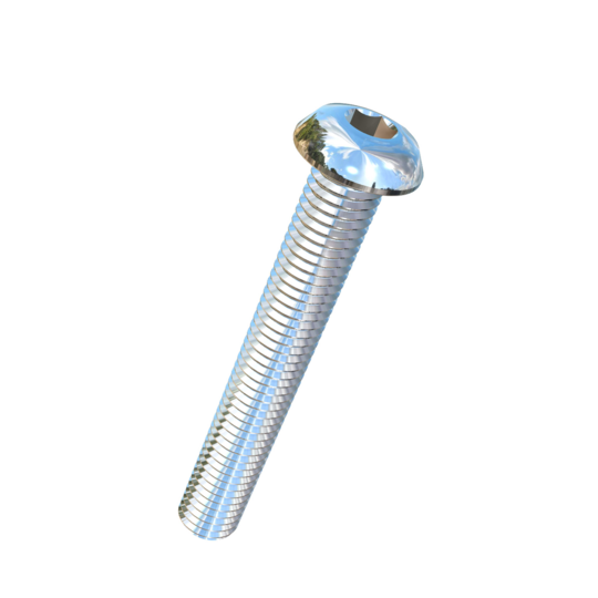 Titanium 1/2-13 X 3-1/2 UNC Button Head Socket Drive  Allied Titanium Machine Screw