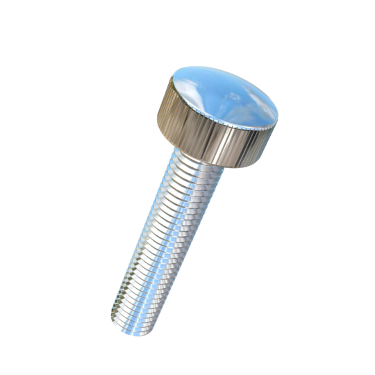 Titanium 1/4-28 X 1-1/4 UNF Knurled Allied Titanium Thumb Screw