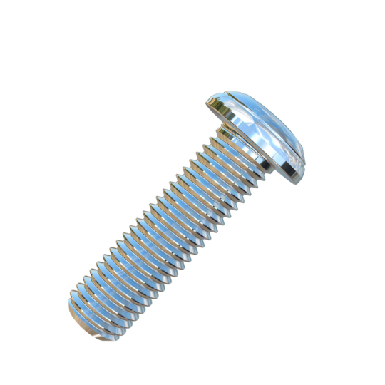 Titanium 1/4-28 X 7/8 UNF Button Head Socket Drive Allied Titanium Machine Screw (With Certs and CoC)