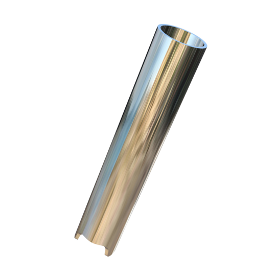 Titanium 25mm X 1.5mm Wall Thickness Polished Seamless Polished Titanium Tubing (random lengths)