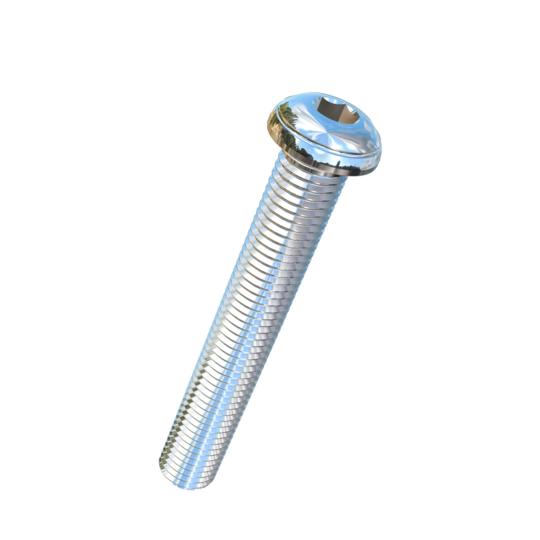 Titanium 3/4-10 X 5 UNC Button Head Socket Drive Allied Titanium Machine Screw