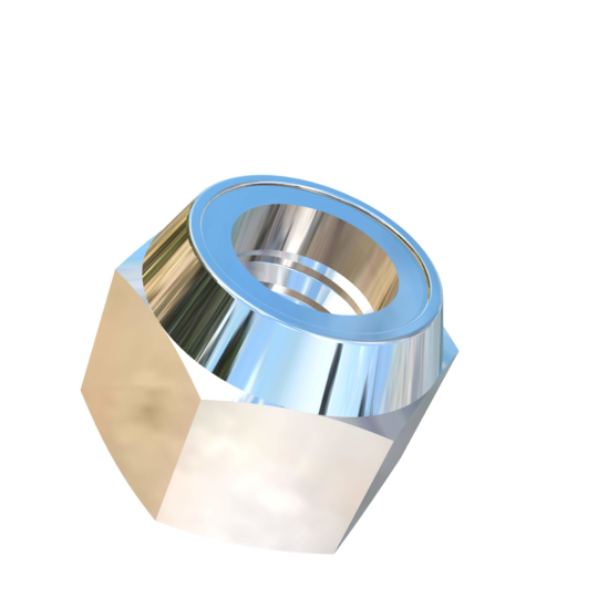 Titanium 3/8-16 UNC Allied Titanium Hex Nylock Nut