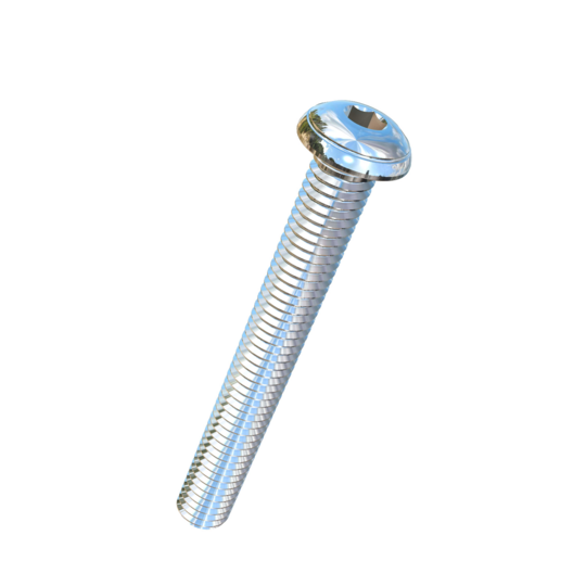 Titanium 3/8-16 X 3 UNC Button Head Socket Drive  Allied Titanium Machine Screw