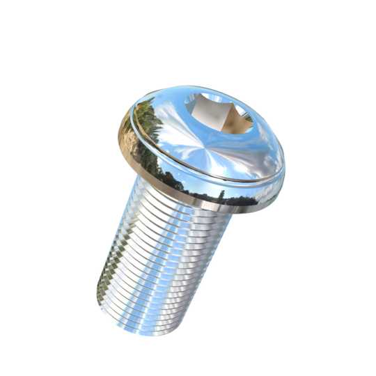 Titanium 7/8-14  X 1-3/4 UNF Button Head Socket Drive Allied Titanium Machine Screw