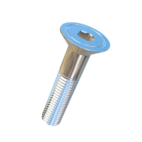 Titanium M12-1.75 Pitch X 60mm Flat Head Socket Drive Allied Titanium Cap Screw