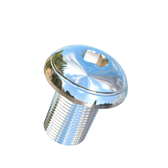 Titanium M20-1.5 Pitch X 30mm Button Head Socket Drive Allied Titanium Machine Screw