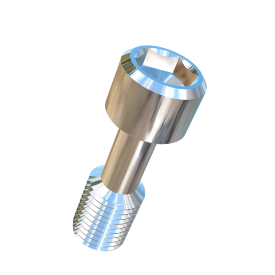 Titanium M3-0.35 Pitch X 8mm Socket Head Allied Titanium Cap Screw with reduced shank