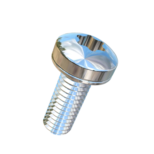 Titanium M3-0.5 Pitch X 8mm Pan Head, Star Drive Allied Titanium Machine Screw