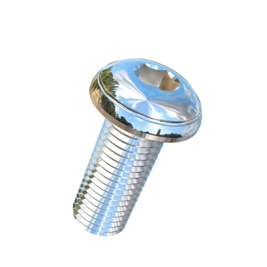 Titanium M8-1 Pitch X 20mm Button Head Socket Drive Allied Titanium Machine Screw