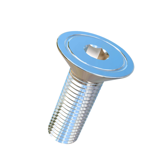 Titanium M8-1 Pitch X 25mm Flat Head Socket Drive Allied Titanium Machine Screw